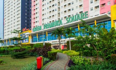 The Green Pramuka City Apartemen Studio Orchid Mall Tower Furnish