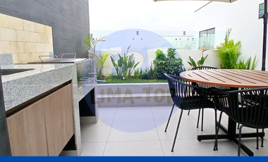 Vive en San Isidro, Depa amoblado de 1 dormitorio y studio con vista al mar!!