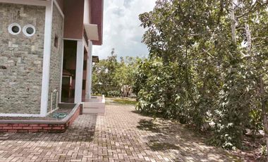 DIJUAL – Rumah Full Furnished dengan Lahan Luas & Kebun Buah Produktif di Pangkalpinang