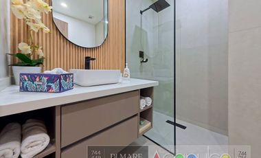 Departamento con laya en venta, Mayan Islands, Acapulco Diamante.