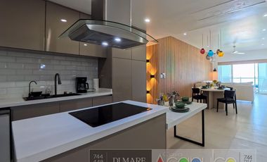 Departamento con laya en venta, Mayan Islands, Acapulco Diamante.