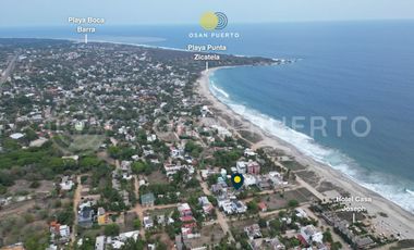 Se Vende Terreno para Desarrollo a Pasos de Playa Zicatela – Oportunidad Exclusiva de Inversión