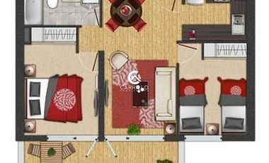 ARRENDAMOS DEPTO EN EDIFICIO SAN MARTIN
