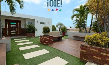 Casa de lujo en venta en Marina Blue – Manta | 4 dormitorios | Piscina privada