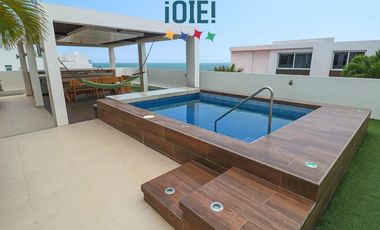 Casa de lujo en venta en Marina Blue – Manta | 4 dormitorios | Piscina privada