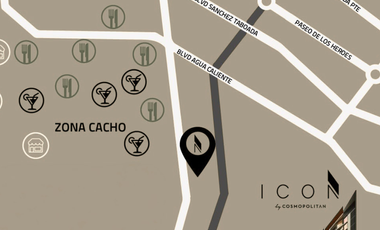 LOFT AMUEBLADO CERCA A LA LINEA SAN YSIDRO       ICON BY COSMOPOLITAN TIJUANA B.C.