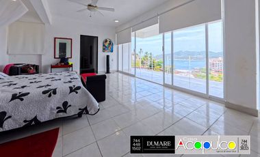 Casa sola con vista al mar, Las Playas, Acapulco.