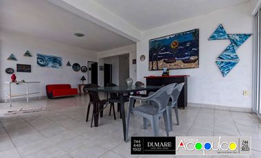 Casa sola con vista al mar, Las Playas, Acapulco.