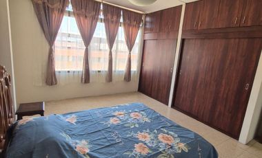Departamento Semiamoblado en Alquiler cerca del San Marino, 2 Habitaciones, 1 Baño, Balcón, Norte de Guayaquil.
