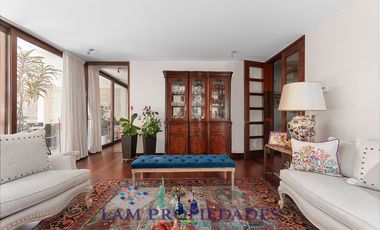 Exclusivo Departamento 303 m² + Jardín Privado 253 m² | 4 Estac.