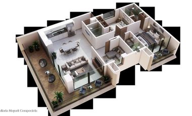 OPORTUNIDAD Departamento en FLUVIAL Residencial