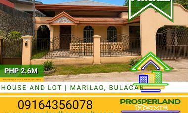 FOR SALE HOUSE AND LOT IN MARILAO, BULACAN