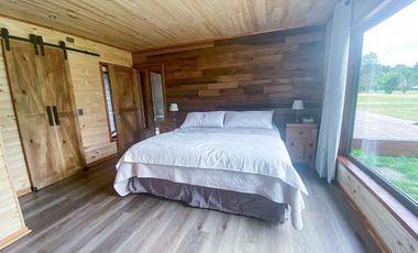 ARRIENDO DE VERANO · CASA PARA 15 PERSONAS DE ALTO LUJO EN EXCLUSIVO CONDOMINIO CON PLAYA PRIVADA · LAGO RANCO