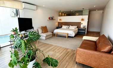 Exclusivo Departamento Remodelado en Lo Curro con Piscina Privada y Vista Panorámica