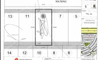 VENTA DE LOTE / TERRENO LOMAS DE ANGELOPOLIS /PARQUE TLAXCALA / OPORTUNIDAD