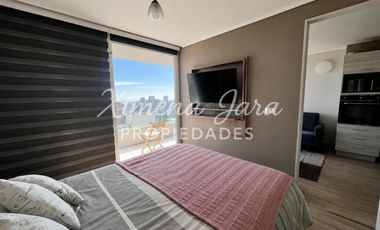 Se arrienda departamento amoblado central