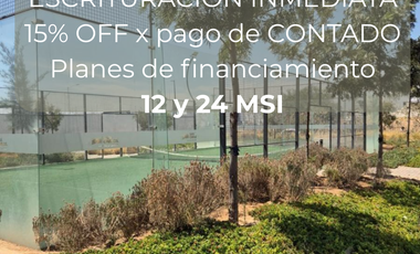 TERRENO EN VENTA SOLARES PARQUES VALLARTA