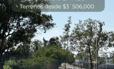 TERRENO EN VENTA SOLARES PARQUES VALLARTA