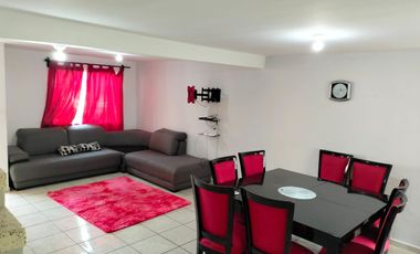 CASA AMUEBLADA EN RENTA EN RESIDENCIALPALENQUE CERCA DEL AEROPUERTO EN VERACRUZ