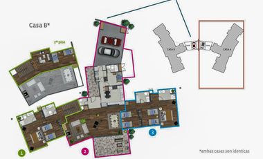 Arriendo de 2 Casas Exclusivas en Lago Ranco, Futrono: Capacidad para 14 Personas cada una, en Condominio Privado con playa y marina