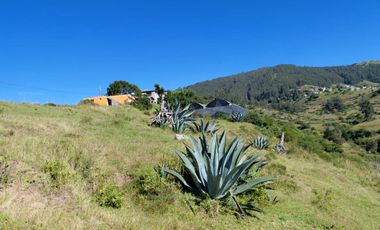 LA MERCED, sector Guantugloma, vendo 18000m2 de terreno, con construcción, tiene luz y agua