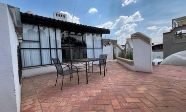 RENTO DEPARTAMENTO AMUEBLADO CENTRICO 2DO PISO CON TERRAZA EN SAN MIGUEL DE ALLENDE GUANAJUATO