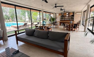 CASA EN RENTA EN ALDEA SERENA PLAYA DEL CARMEN