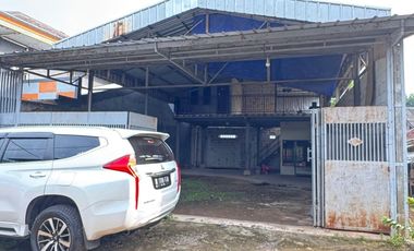 GUDANG DIJUAL – LOKASI STRATEGIS DEKAT JALAN RAYA SETU–SERANG CIELUNGSI