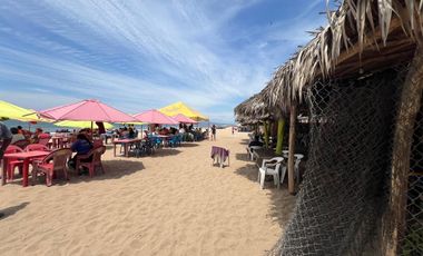 TERRENO FRENTE AL MAR EN VENTA EN RINCÓN DE GUAYABITOS, NAYARIT