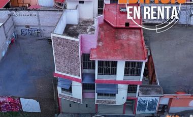 EDIFICIO EN RENTA EN LA PLUTARCO, PACHUCA, HGO.
