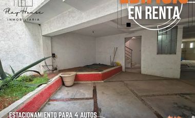 EDIFICIO EN RENTA EN LA PLUTARCO, PACHUCA, HGO.