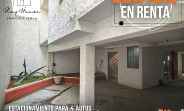 EDIFICIO EN RENTA EN LA PLUTARCO, PACHUCA, HGO.