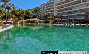 Villa Alejandra, departamento de lujo en venta, acceso a playa y muelle propio, Acapulco.