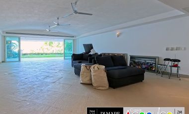 Villa Alejandra, departamento de lujo en venta, acceso a playa y muelle propio, Acapulco.
