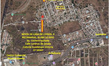 CASA AMPLIA, SEGURA Y SIN PROBLEMAS DE AGUA EN MORELIA, SALIDA A QUIROGA CON 175M2 CONSTRUCCIÓN