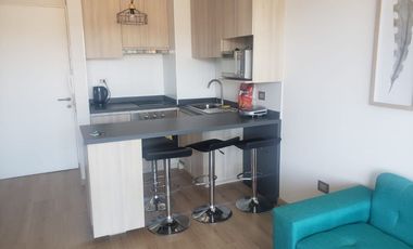 ARRIENDO DEPARTAMENTO 1D1B AMOBLADO EN VIÑA EN DEL MAR,CERCA DE UNIVERSIDADES Y CENTROS COMERCIALES