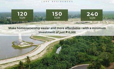 Lot Only Packages 10K Reservation Fee