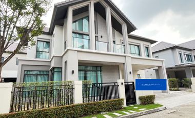 Selling for   Luxury house in Ramintra zone, new house, never lived in a luxury project at Bangkok Boulevard Ramintra-Watcharapol
