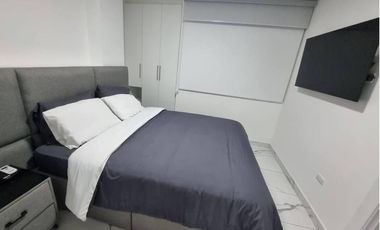 RENTA DE DEPARTAMENTO DE 2 DORMITORIOS AMOBLADO, VIA A LA COSTA