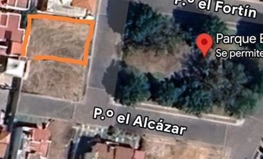 TERRENO EN VENTA EN CASA FUERTE SANTA ANITA | FRENTE A PARQUE
