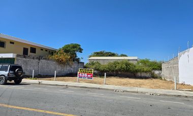 Venta de Terreno de 436 m² Uso Residencial y Comercial- Salinas, Santa Elena, Avenida Carlos Espinoza