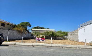 Venta de Terreno de 436 m² Uso Residencial y Comercial- Salinas, Santa Elena, Avenida Carlos Espinoza