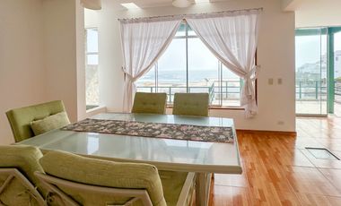 VENTA DE EXCLUSIVA CASA DE PLAYA AMOBLADA EN CONDOMINIO LOMAS DEL MAR – KM 121.5 PANAMERICANA SUR