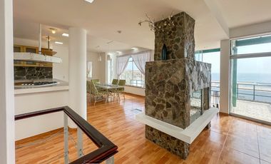 VENTA DE EXCLUSIVA CASA DE PLAYA AMOBLADA EN CONDOMINIO LOMAS DEL MAR – KM 121.5 PANAMERICANA SUR
