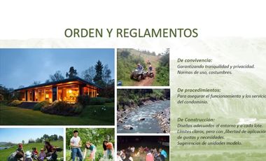VENTA DE LOTES EN CONDOMINIO ECOLOGIO PRIVADO DE CAMPO EN EL VALLE DE CAÑETE
