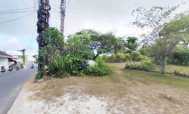 TANAH GOA GONG Siap Bangun 2 Are, 4 Are, 9.25 Are di Jalan Raya Goa Gong dapat 2 Sisi Jalan Raya dengan View Patung GWK