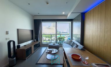 The River by Raimon Land - Rare, Cozy 1 Bed Condo for Sale Facing IconSiam