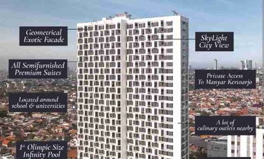 Disewakan Apartemen Belleview Manyar Surabaya Full Furnish Mewah