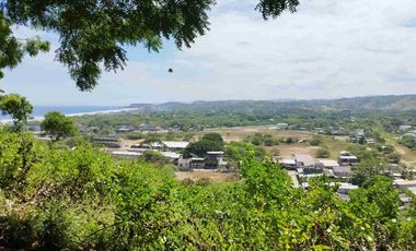 Vendo hermoso macrolote en Manglaralto, Ruta de Spondylus , villas construidas,  con espectacular vista al mar