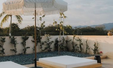 Tres Preciosas Casas en Conjunto a 5 Min de Playa Pacific Palmarito, con Alberca Privada.